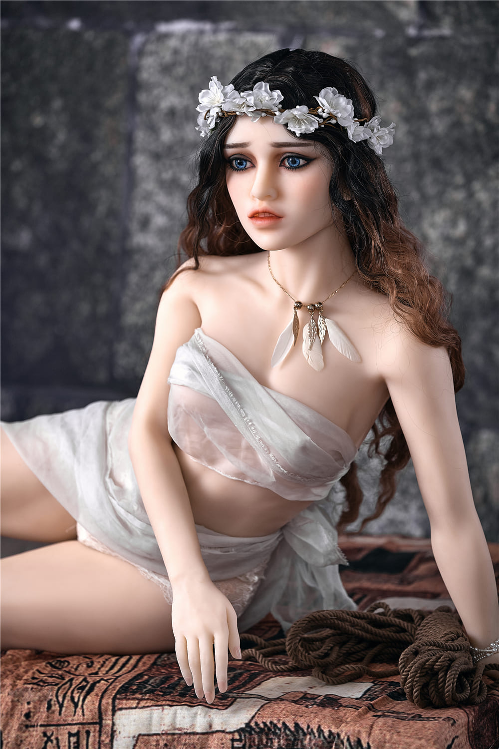 Секс-лялька Anaisha фото 1 - SexDolls.com.ua Секс лялька Anaisha у прозорому костюмі