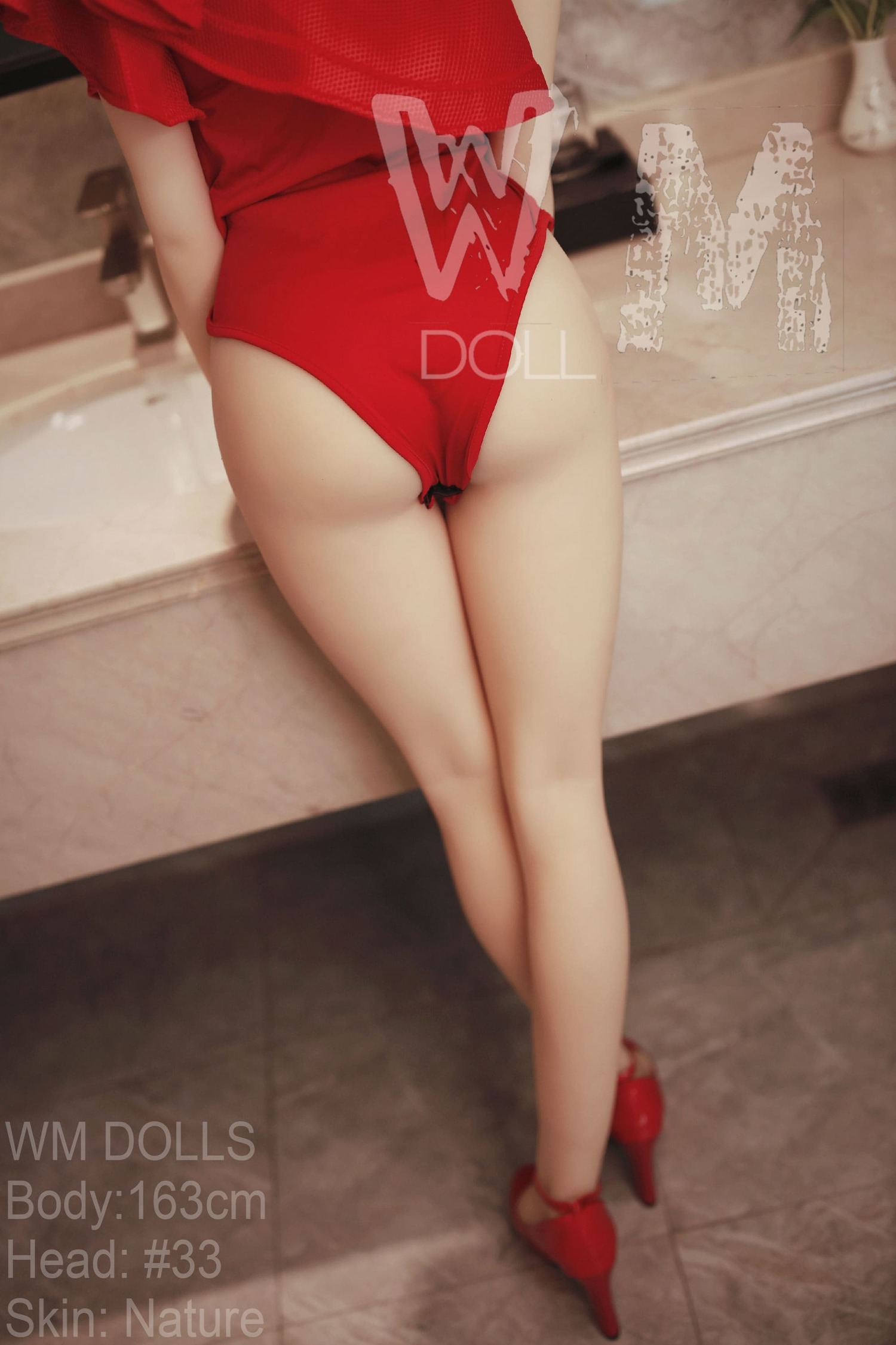Секс-лялька Katoo фото 11 - SexDolls.com.ua Секс лялька Katoo в червоному купальнику