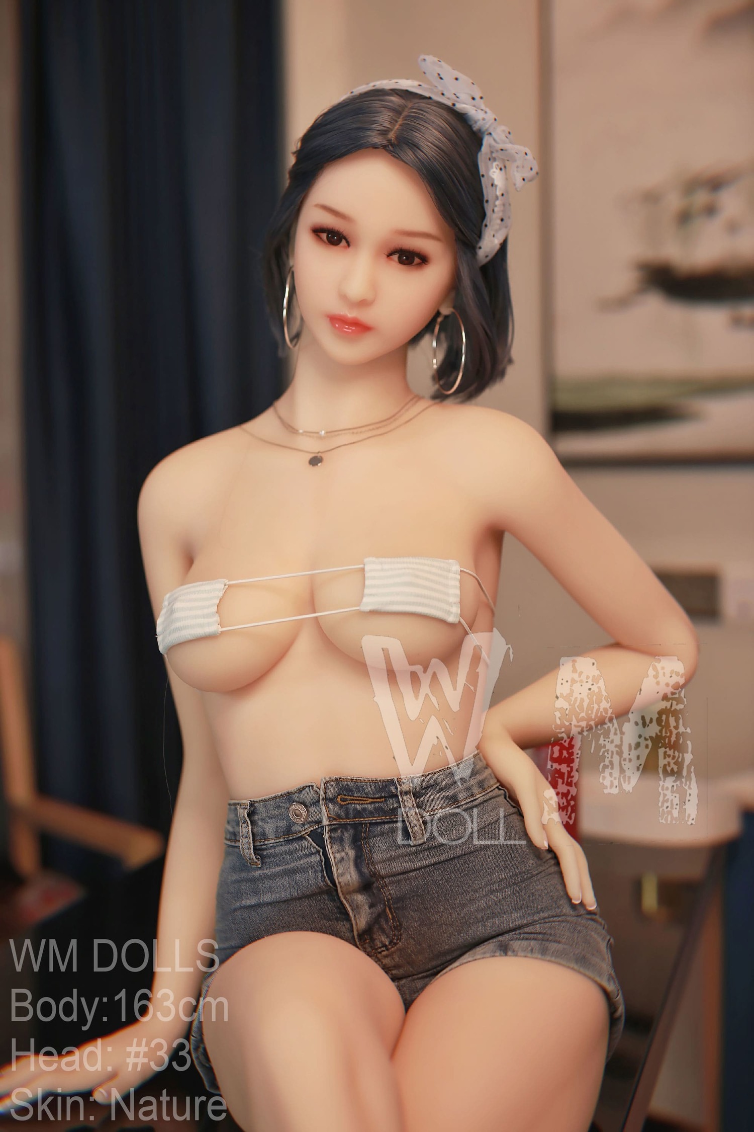 Секс-лялька Katoo фото 9 - SexDolls.com.ua Секс лялька Katoo в одязі дивиться прямо