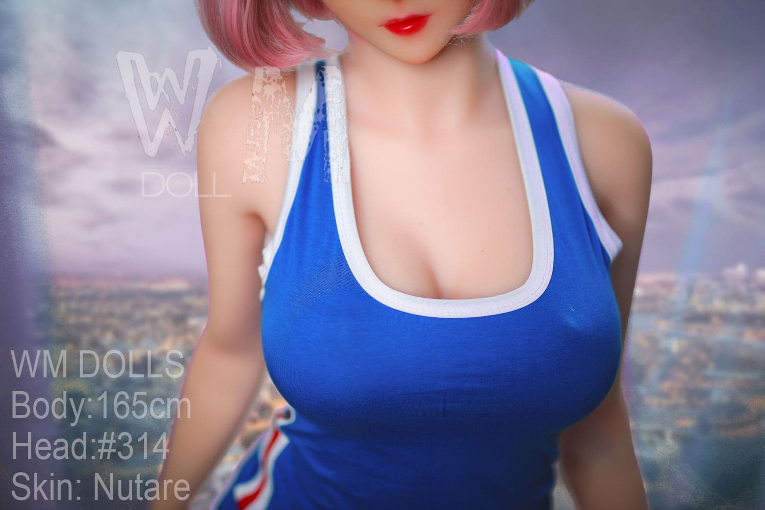 Секс-лялька Erven фото 14 - SexDolls.com.ua Секс лялька аніме Erven у синій сукні фото грудей