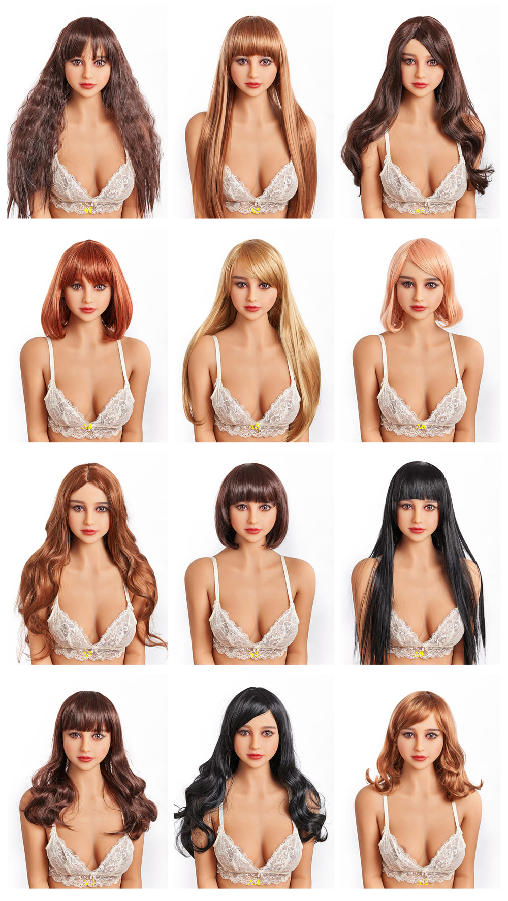 Перука для секс-ляльки фото 16 - SexDolls.com.ua Додаткова перука для секс ляльки