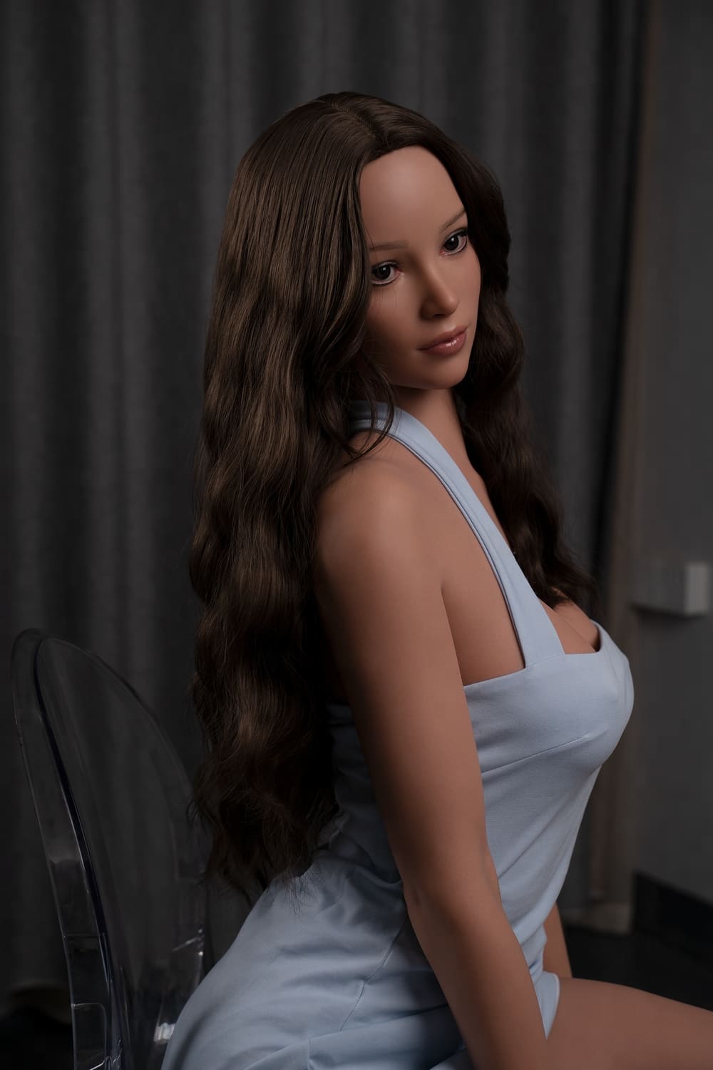 Секс-лялька Robin фото 6 - SexDolls.com.ua Красива секс лялька Robin з довгим волоссям і великими грудьми фото в профіль