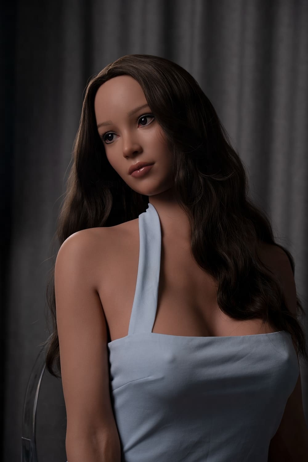 Секс-лялька Robin фото 8 - SexDolls.com.ua Красива секс лялька Robin з довгим волоссям і великими грудьми фото обличчя