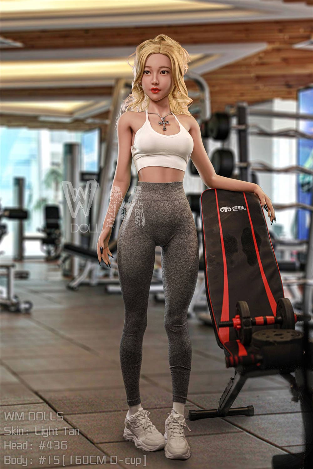 Секс-лялька Ibbi фото 16 - SexDolls.com.ua Секс лялька Ibbi після тренування у тренажерному залі