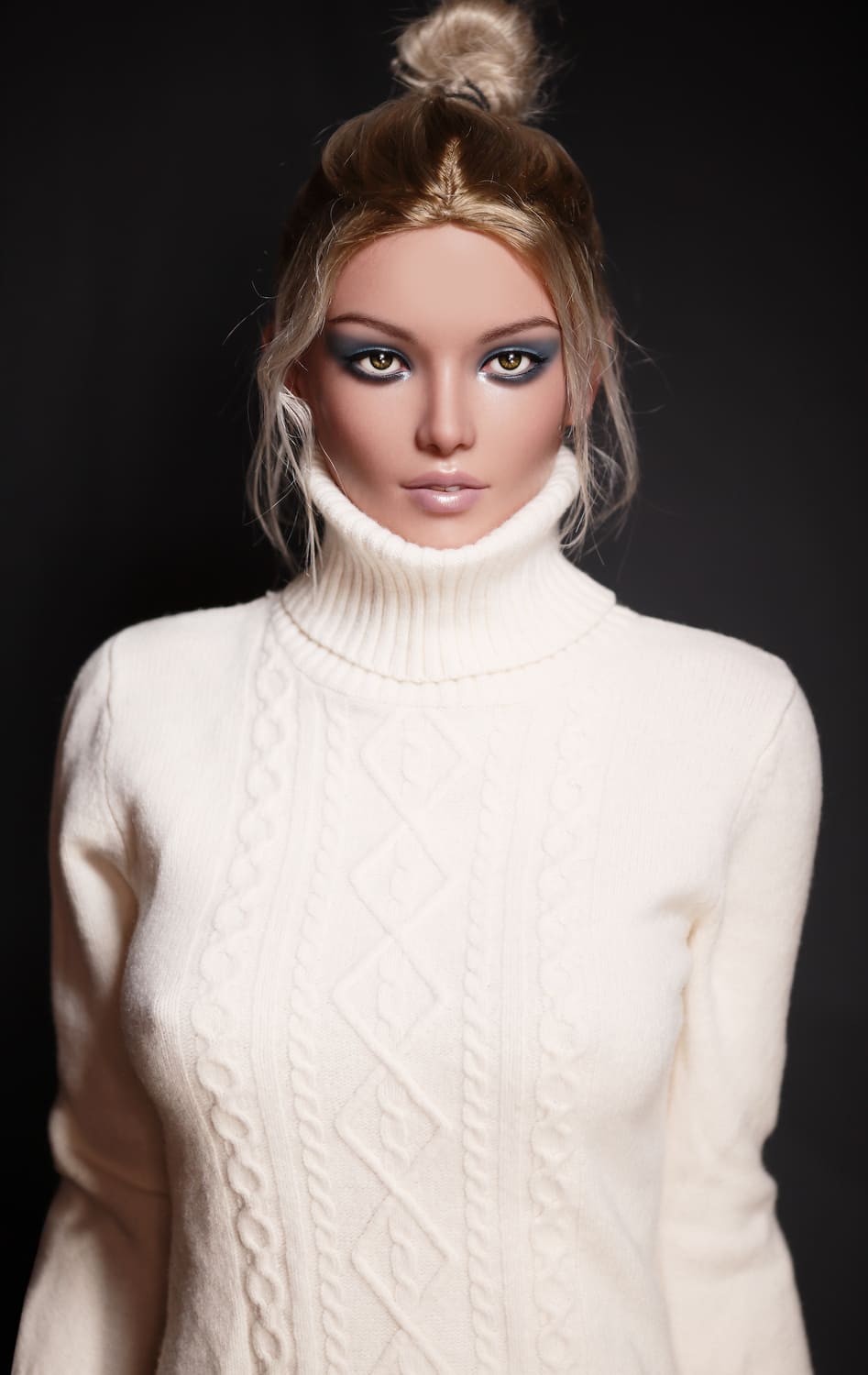 Секс-лялька Andre - фото 3 - SexDolls.com.ua Секс лялька Andre в білому светрі