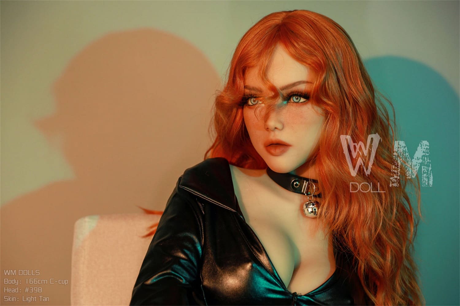 Секс-лялька Avis - фото 1 - SexDolls.com.ua Секс лялька Avis руда в чорному