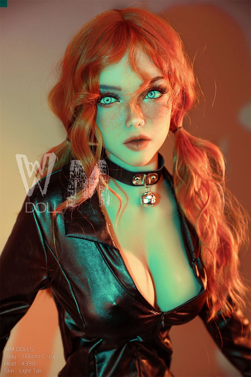 Секс-лялька Avis - фото 10 - SexDolls.com.ua Секс лялька Avis у шкіряному костюмі