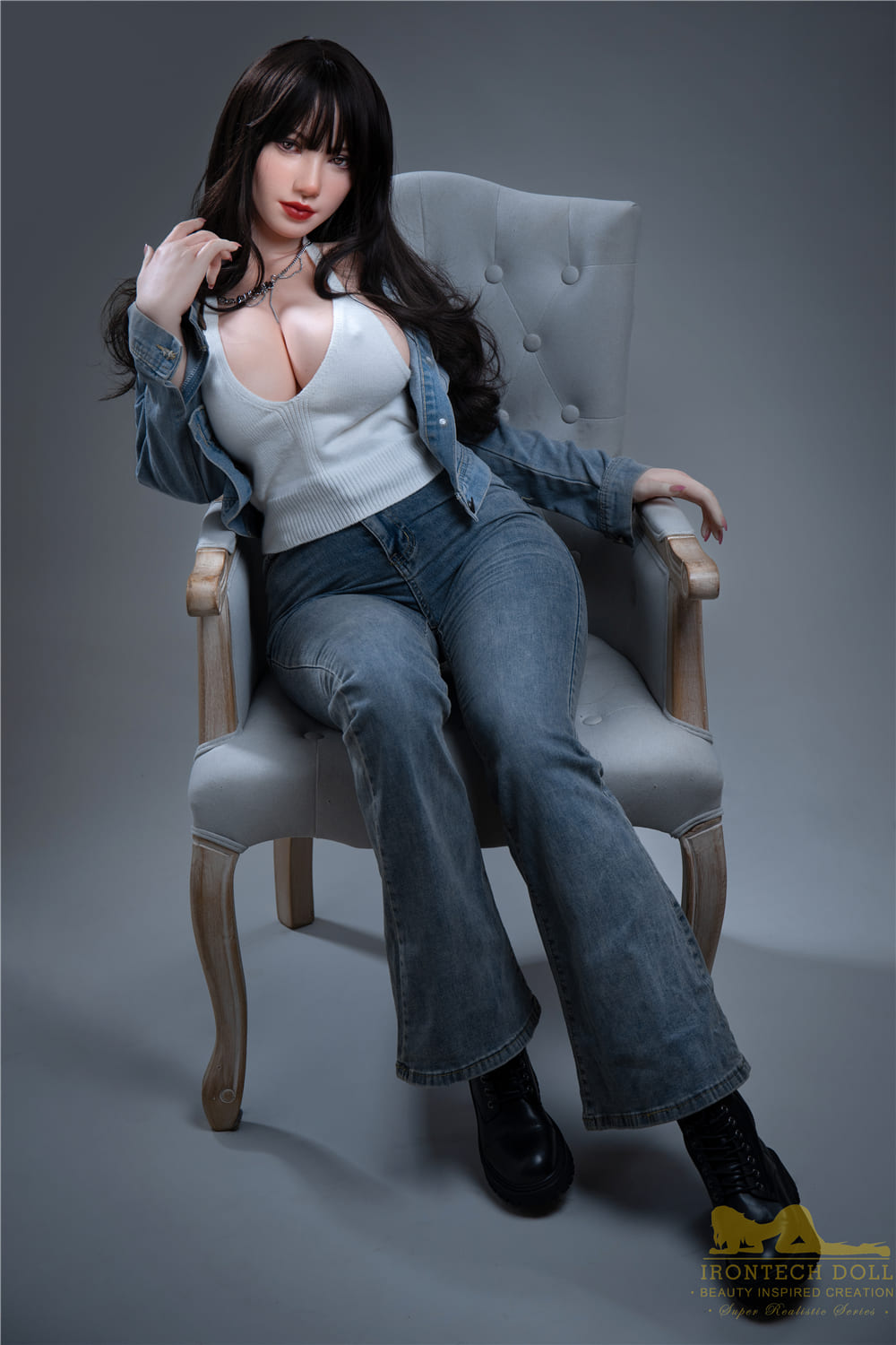 Секс-лялька Kisha фото 2 - SexDolls.com.ua Секс лялька Kisha сидить