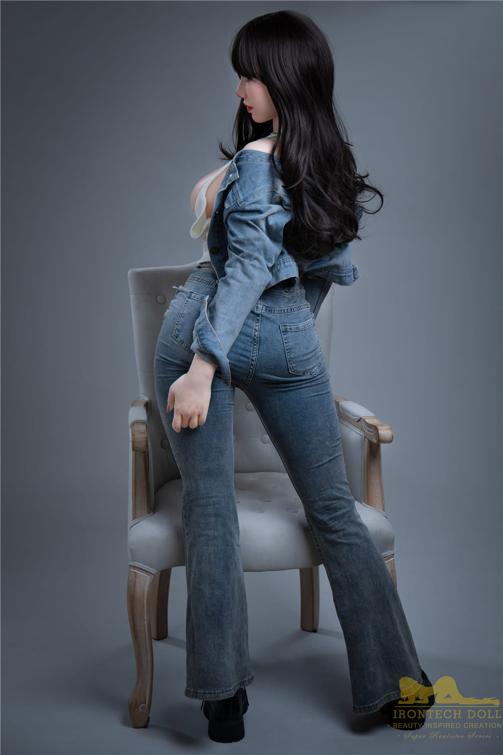 Секс-лялька Kisha фото 9 - SexDolls.com.ua Секс лялька Kisha ззаду