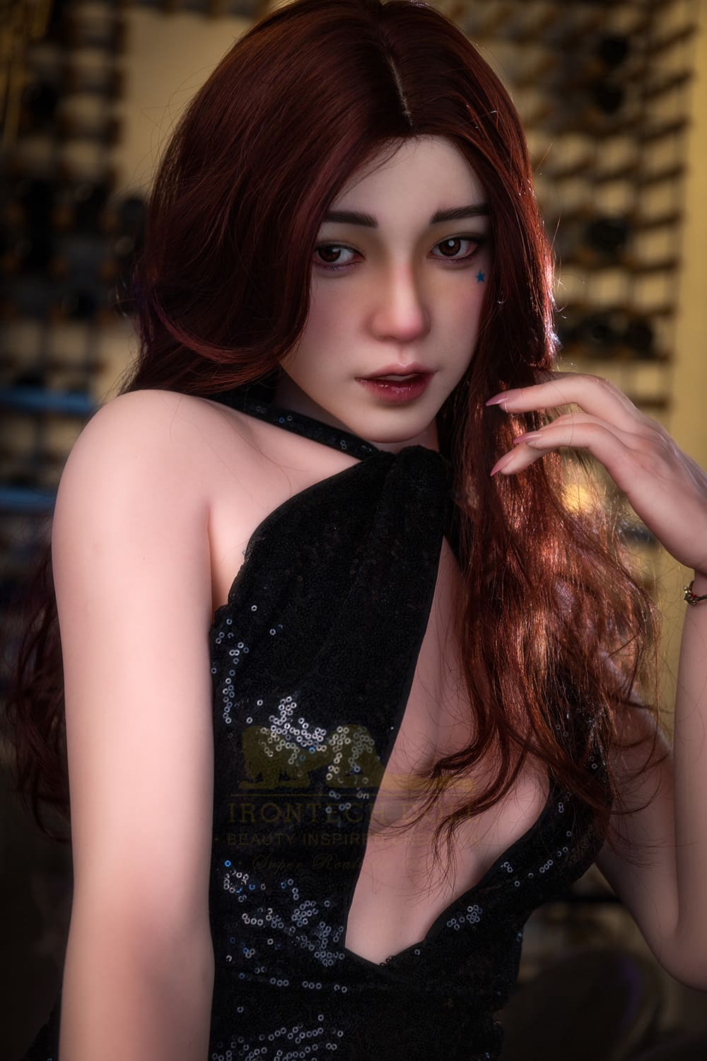 Секс-лялька Valorie фото 4 - SexDolls.com.ua Секс лялька Valorie в сукні в паєтку