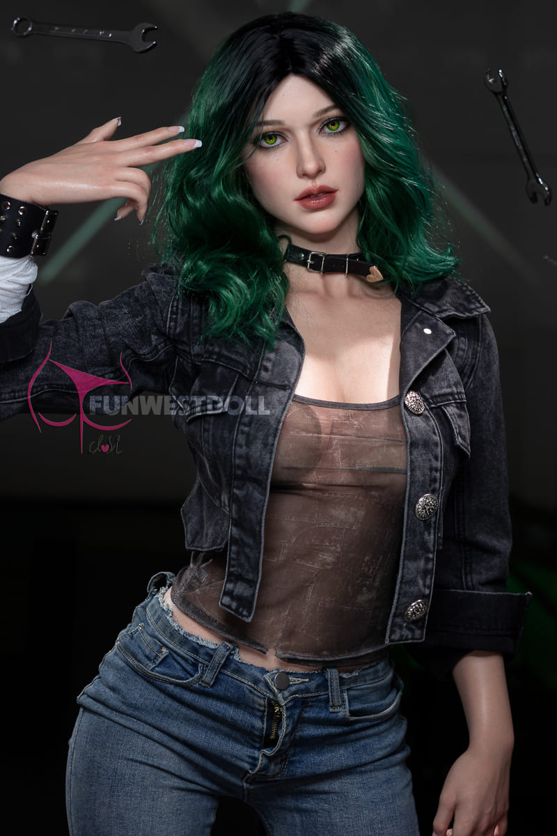 Секс-лялька Aleksa фото 12 - SexDolls.com.ua Секс лялька Aleksa у джинсовій куртці