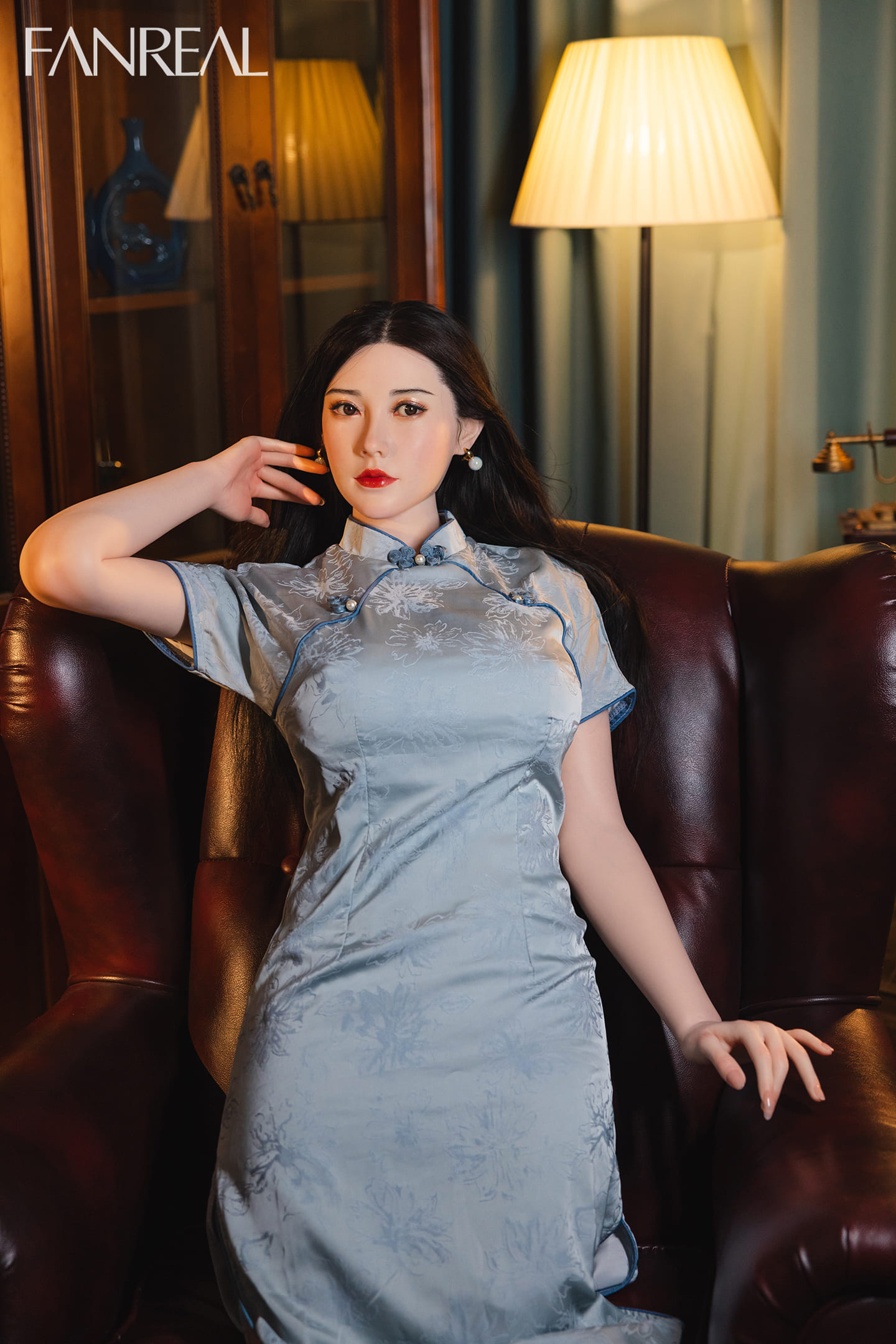 Торс секс-ляльки Vivi фото 30 - SexDolls.com.ua Торс секс ляльки Vivi в блакитному кімоно