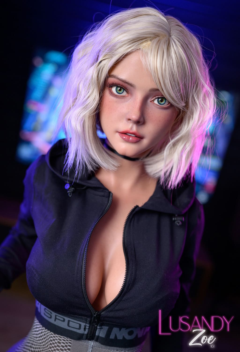 Секс-лялька Zoe фото 04 - SexDolls.com.ua Секс лялька Zoe з великими очима
