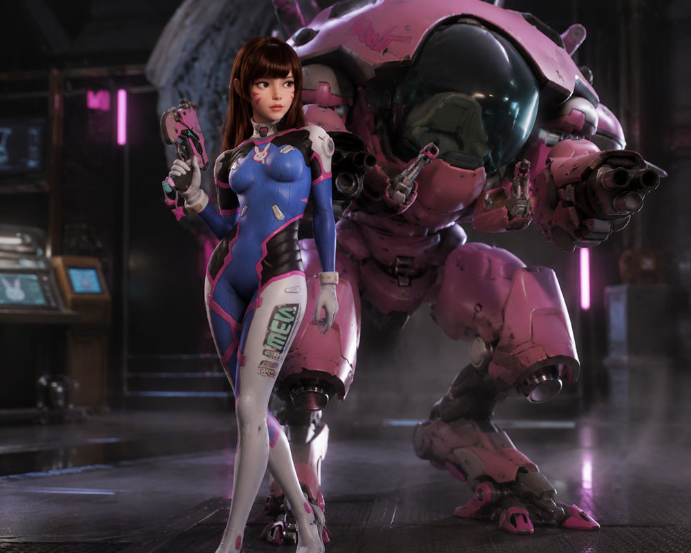 Секс-лялька D.VA — фото 10 - SexDolls.com.ua Секс лялька DVA в облягаючому комбінезоні
