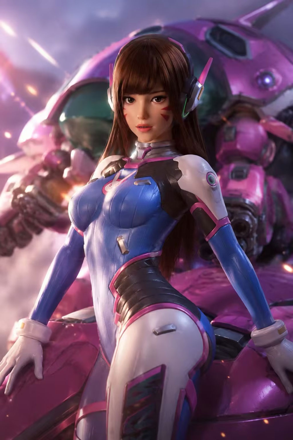 Секс-лялька D.VA — фото 19 - SexDolls.com.ua Секс лялька DVA у сексуальному костюмі