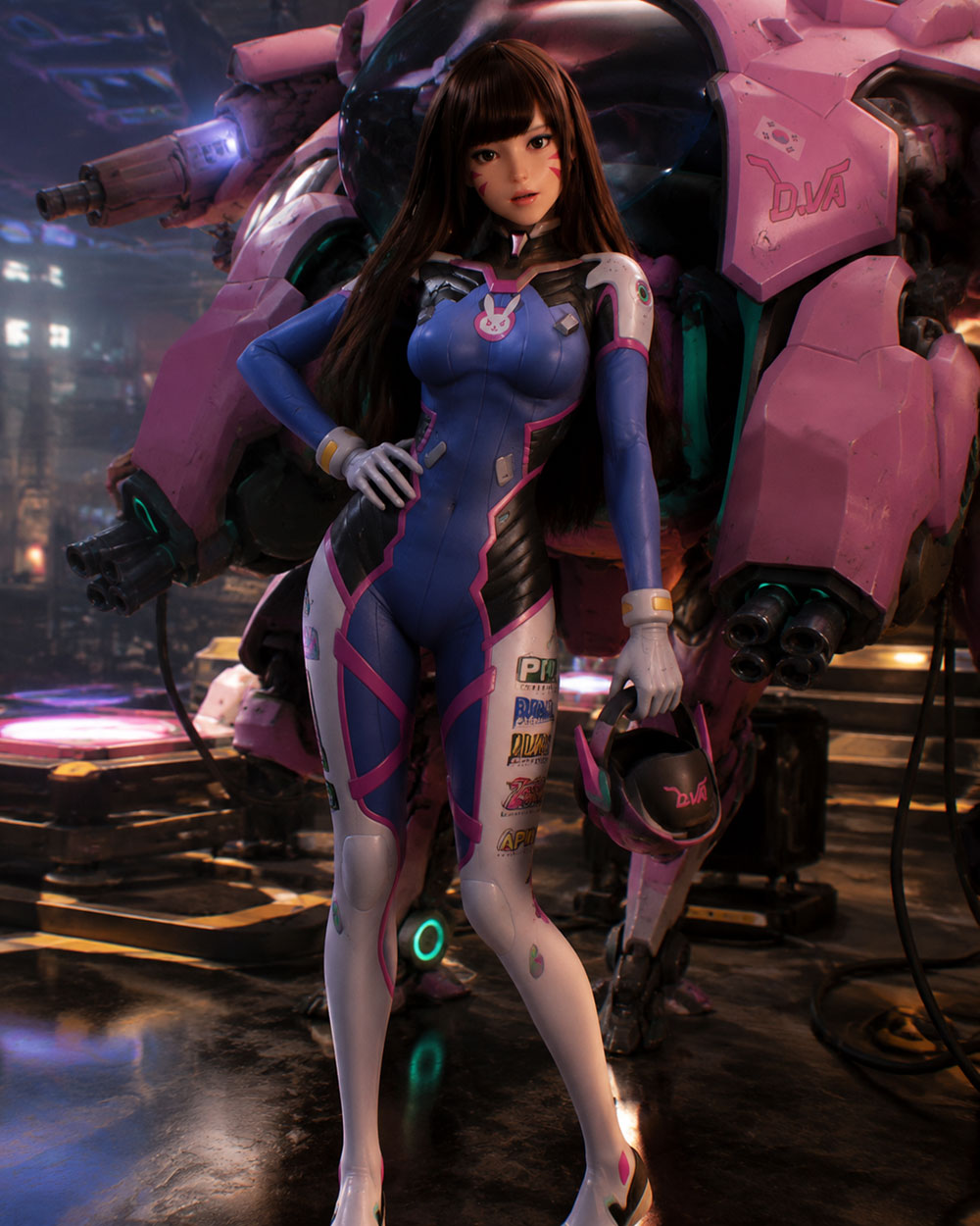 Секс-лялька D.VA — фото 6 - SexDolls.com.ua Секс лялька DVA у пілотному комбінезоні
